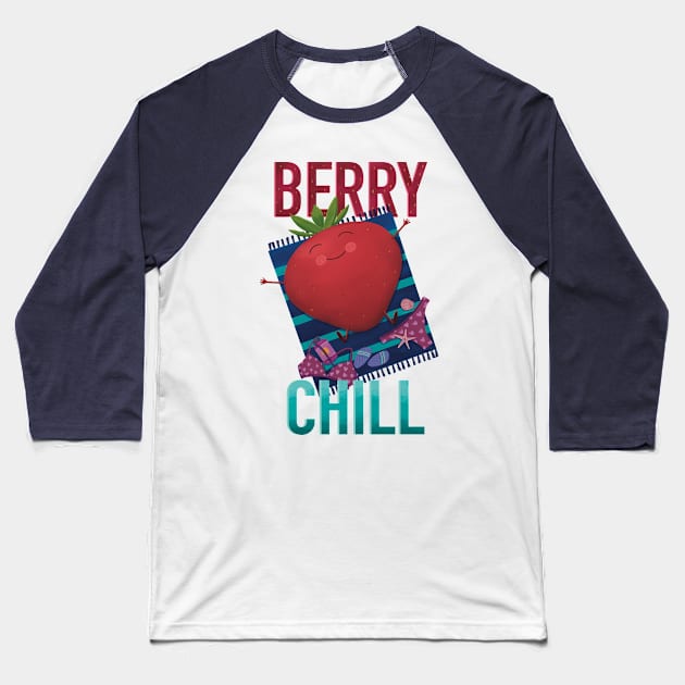 Berry Chill Baseball T-Shirt by ninnymuggins